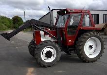 Tractoren met vierwielaandrijving Fiatagri 580