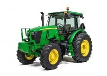 Tractoren met vierwielaandrijving John Deere 6105E