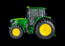 Tractoren met vierwielaandrijving John Deere 6110M