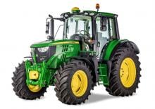 Tractoren met vierwielaandrijving John Deere 6140M 