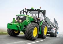 Tractoren met vierwielaandrijving John Deere 6155R