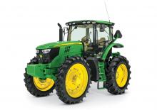 Tractoren met vierwielaandrijving John Deere 6155RH
