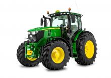 Tractoren met vierwielaandrijving John Deere 6250R