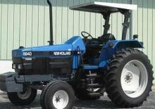 Tractoren met vierwielaandrijving Ford-NH 6640 SL (Powerstar)