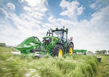 Tractoren met vierwielaandrijving John Deere 6R 155