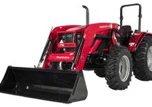 Tractoren met vierwielaandrijving Mahindra 7085