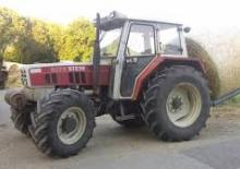 Tractoren met vierwielaandrijving Steyr 8075 AS