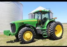 Tractoren met vierwielaandrijving John Deere 8120