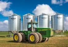 Tractoren met vierwielaandrijving John Deere 8760
