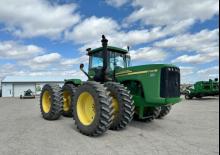 Tractoren met vierwielaandrijving John Deere 9520
