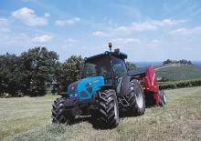 Tractoren met vierwielaandrijving Landini Alpine 70 STD