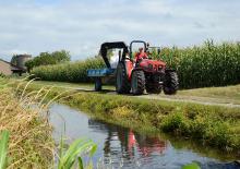 Tractoren met vierwielaandrijving SAME Argon 90 
