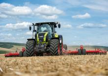 Tractoren met vierwielaandrijving Claas Axion 920