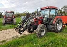 Tractoren met vierwielaandrijving Case IH CX 80 Basis