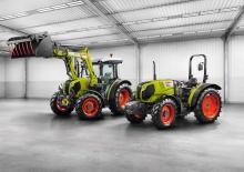 Tractoren met vierwielaandrijving Claas Elios 210 Advanced  