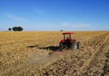 Tractoren met vierwielaandrijving Case IH JX 90 Staddle