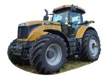 Tractoren met vierwielaandrijving Challenger MT525B
