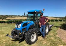 Tractoren met vierwielaandrijving Landini Rex 4-120F
