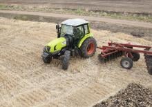Tractoren met vierwielaandrijving Claas Talos 210