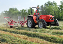 Tractoren met vierwielaandrijving SAME Tiger 80.4