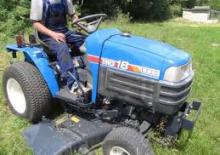Tractoren met vierwielaandrijving Iseki TM G 18