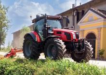 Tractoren met vierwielaandrijving SAME Virtus 120