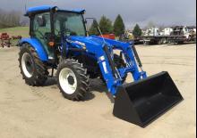Tractoren met vierwielaandrijving New Holland Workmaster 75
