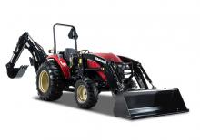 Tractoren met vierwielaandrijving Yanmar YM347A