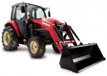 Tractoren met vierwielaandrijving Yanmar YT359V-Q 