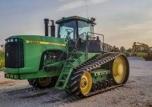 Tractors met rubberwielen John Deere 9400 T
