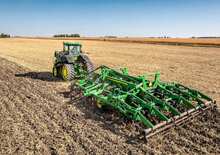 Tractors met rubberwielen John Deere 9RT 570