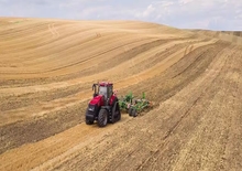 Tractors met rubberwielen Case IH AFS Connect Magnum 400 ROWTRAC