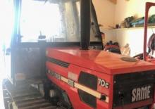 Tractors met rubberwielen SAME Explorer C 70 ERG.