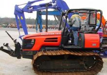 Tractors met rubberwielen SAME Krypton 100