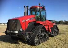Tractors met rubberwielen Case IH Steiger 535 Scraper
