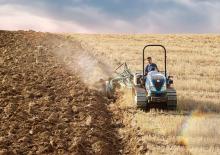Tractors met rubberwielen New Holland TK4.80N