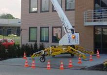 Telescoophoogwerkers op aanhangwagen Custers Orion 22