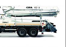 Op vrachtwagen gemonteerde betonpomp CIFA K2X-32