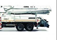 Op vrachtwagen gemonteerde betonpomp CIFA K2X-32
