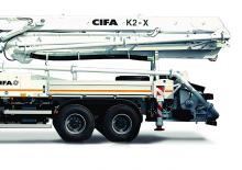 Op vrachtwagen gemonteerde betonpomp CIFA K2X-32
