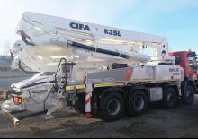 Op vrachtwagen gemonteerde betonpomp CIFA K35L