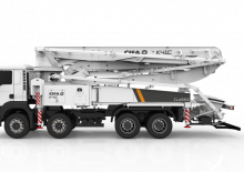 Op vrachtwagen gemonteerde betonpomp CIFA K41C