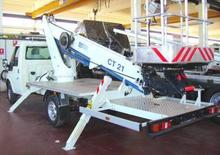 Telescoophoogwerkers op vrachtwagens tcm CT 21