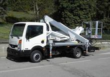 Op aanhangwagen gemonteerde knikarmhoogwerkers Multitel MX 210