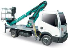Telescoophoogwerkers op vrachtwagens Imer P 13 T 7