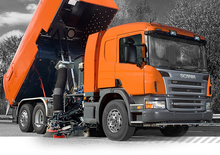 Veegwagens, met zuigmond rechts BROCK SL 480
