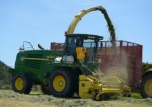 Veldhakselaars met tweewielaandrijving John Deere 7500