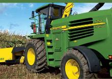 Veldhakselaars met tweewielaandrijving John Deere 7750