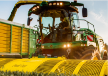 Veldhakselaars met tweewielaandrijving John Deere 8600