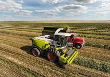 Veldhakselaars met tweewielaandrijving Claas Jaguar 830